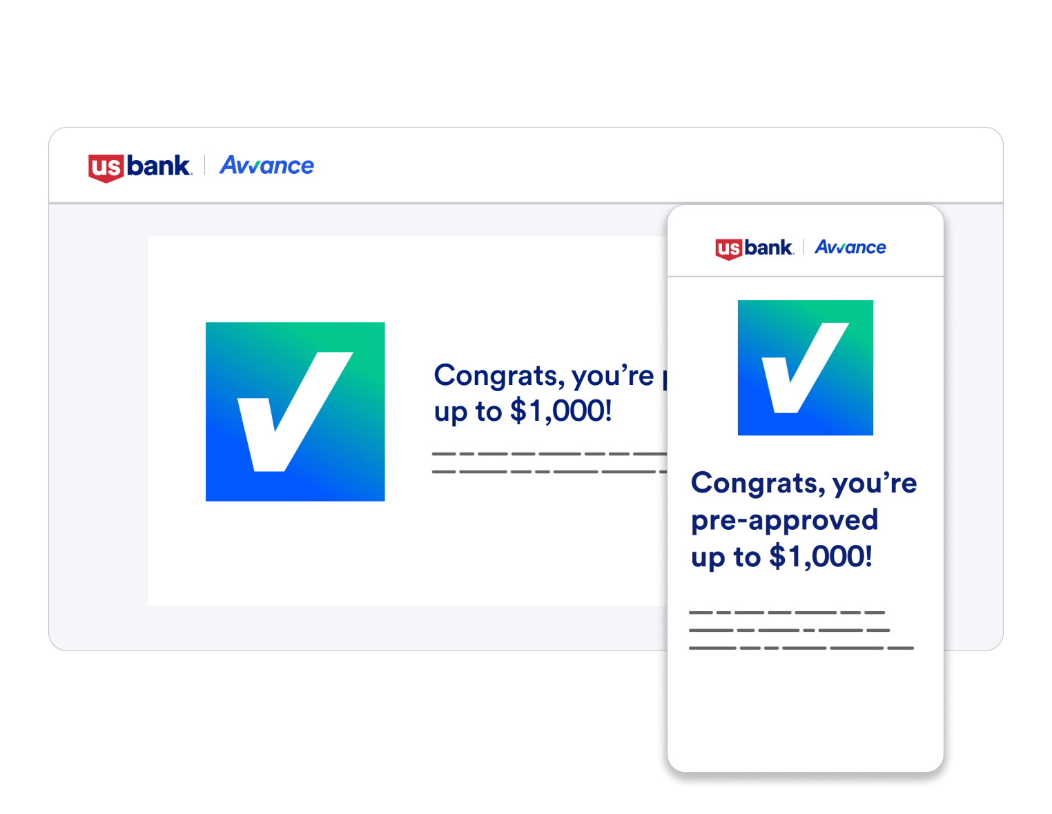 avvance brand checkmark